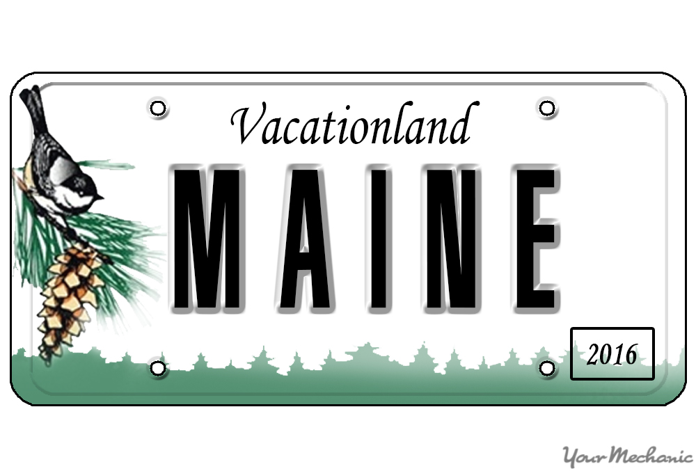 How to Buy a Personalized License Plate in Maine YourMechanic Advice
